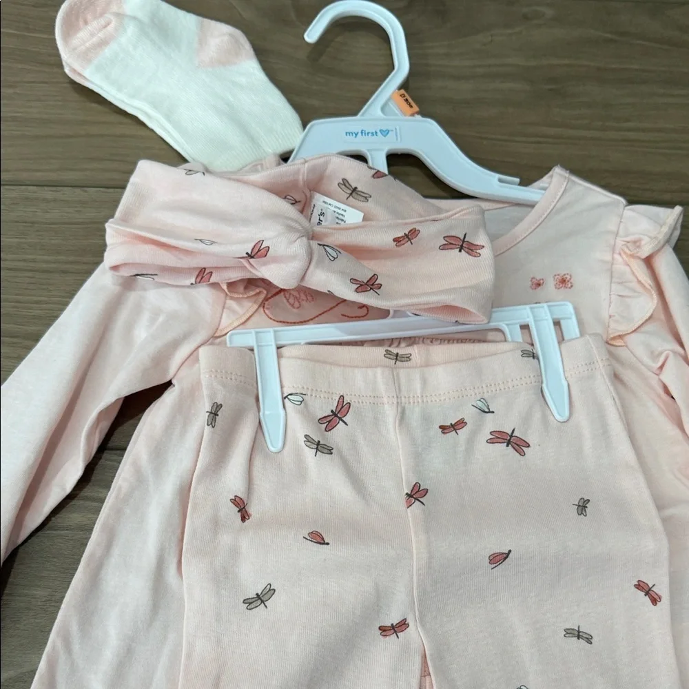 Carter's Pink Baby Set with Socks